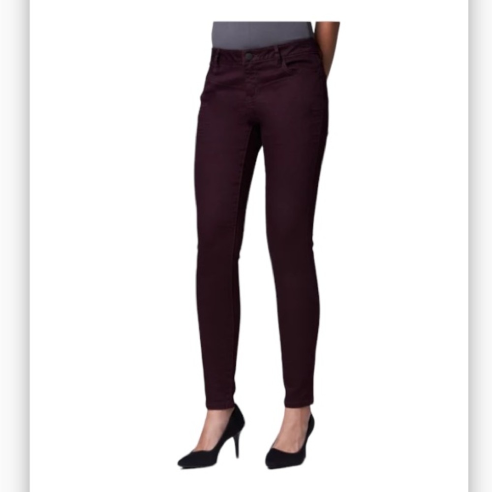Simply Vera plum jeans Sz 10 / EUC